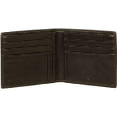 Samsonite Pánská kožená peněženka Double Leather SLG hnědá