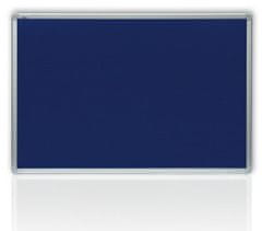 2x3 Filcová modrá tabule v hliníkovém rámu 60 x 45 cm - P-TTA456-1