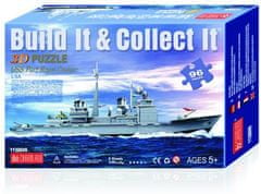Puzzle USS Port Royal Cruiser - 3D PUZZLE