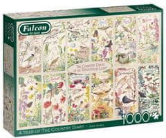 Falcon Puzzle Venkovský kalendář