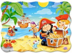 Puzzle Piráti na ostrově - DĚTSKÉ PUZZLE