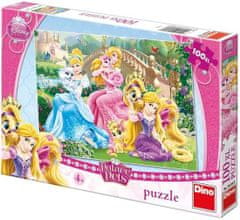 Dino Puzzle Princezny s mazlíčky - DĚTSKÉ PUZZLE