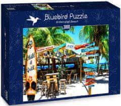 Blue Bird Puzzle Bar na pláži