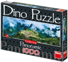 Dino Puzzle Pohled na Machu Picchu - PANORAMATICKÉ PUZZLE