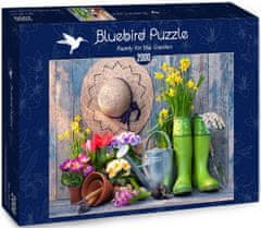 Blue Bird Puzzle Připraven do zahrady