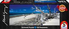 Puzzle Ostrov Queensland, Austrálie - PANORAMATICKÉ PUZZLE
