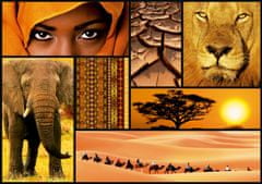 Puzzle Barvy Afriky