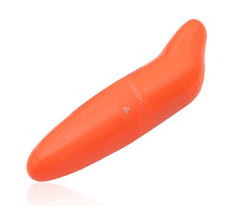 LOLO kapesní diskrétní vibrátor oranžový