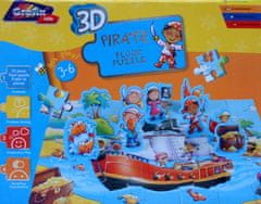 Puzzle Piráti - 3D PUZZLE