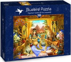 Blue Bird Puzzle Egyptská královna s leopardy
