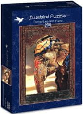 Blue Bird Puzzle Malovaný slon
