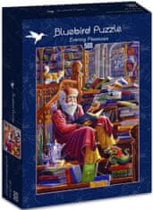 Blue Bird Puzzle Večerní čtení knih