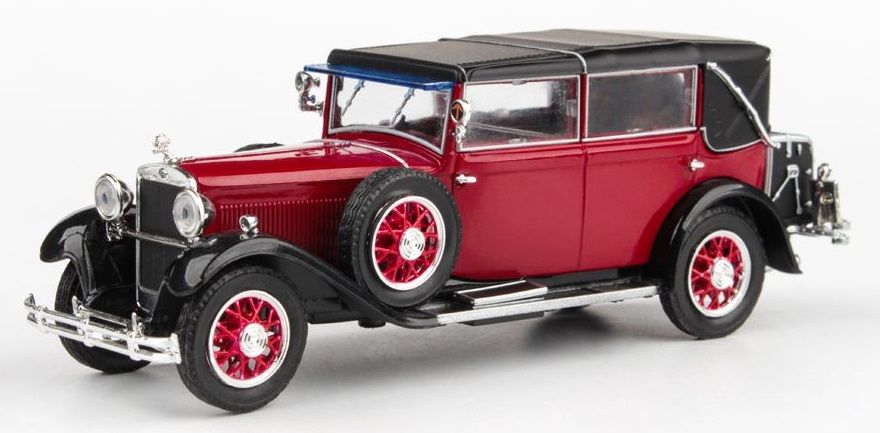 Levně Abrex Škoda 860 (1932) 1:43 - Červená Tmavá