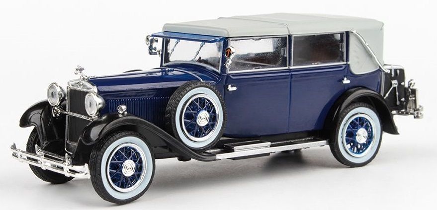 Levně Abrex Škoda 860 (1932) 1:43 - Modrá - rozbaleno