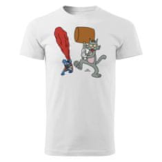 Grooters Pánské tričko Simpsons - Itchy & Skretchy Velikost: XL