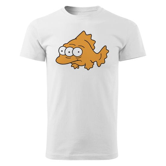 Grooters Pánské tričko Simpsons - Trojoká ryba Velikost: S