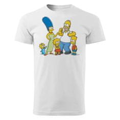 Grooters Pánské tričko Simpsons - Rodinka Velikost: S
