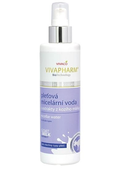Vivapharm Micelární voda s kozím mlékem VIVAPHARM  200 ml