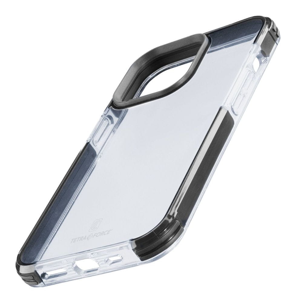 CellularLine Ultra ochranné pouzdro Tetra Force Shock-Twist pro Apple iPhone 13, 2 stupně ochrany TETRACIPH13T, transparentní