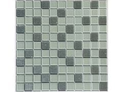 Pavemosa Skleněná mozaika mix bílo-šedá třpytivá MSN061P 297x297 mm