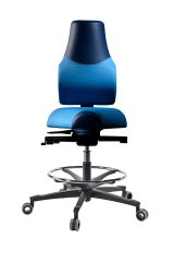 Therapia Univerzální zdravotní židle STANDI - Blue Planet, Zvýšená