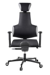 Therapia Šetrná zdravotní židle SENSE - Black, XL