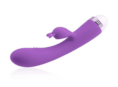 LOLO luxusní vibrátor se stimulátorem fialový
