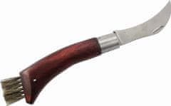 Houbařský nůž IGOR s dřevěnou rukojetí, hladké