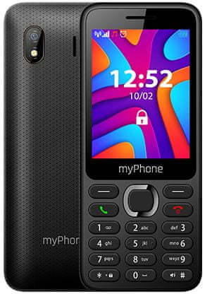 myPhone C1 LTE, Black - zánovní