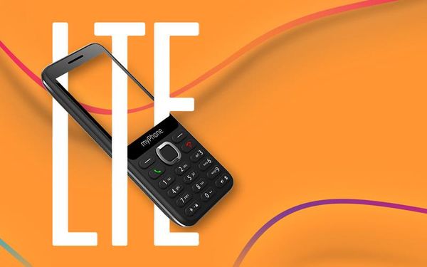 myPhone S1 LTE,  tlačítkový telefon LTE připojení rychlý internet LTE datové připojení sluchátkový 3,5mm jack slot na paměťovou kartu dlouhá výdrž baterie Bluetootj TFT displej klasický telefon výkonný tlačítkový telefon