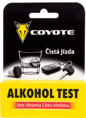 Coyote Alkohol tester - detekční trubička, jednorázový - COYOTE
