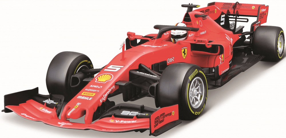 Levně BBurago 1:18 Ferrari Racing F1 2019 SF90 Sebastian Vettel