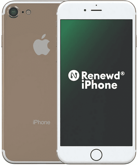 Apple Refurbished iPhone 7, 32GB, Gold (Renewd)