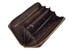 MERCUCIO Dámská peněženka tmavěhnědá 4211465