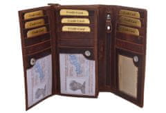 MERCUCIO Dámská peněženka koňak 2111835
