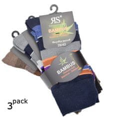 RS dámské bambusové zdravotní ponožky 1201621 3-pack, 35-38