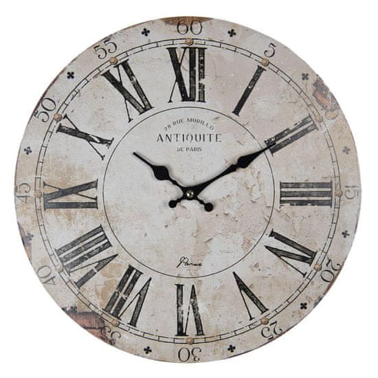 Clayre & Eef Nástěnné hodiny Antiquite 34 cm