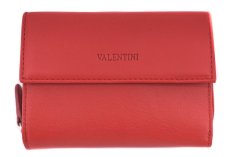 Emporio Valentini Dámská kožená peněženka Valentini - červená