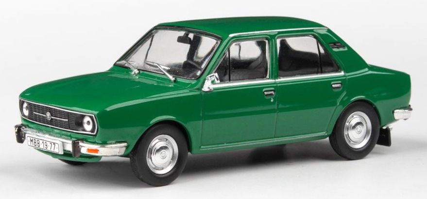 Levně Abrex Škoda 105L (1977) 1:43 - Zelená ostrá