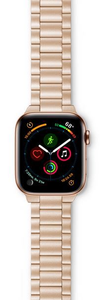 Levně EPICO Metal Band For Apple Watch 42/44/45 mm - starlight 63418182300001