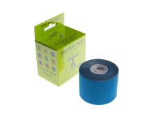 Kine-MAX Tape Super-Pro Rayon - Kinesiologický tejp - Modrý