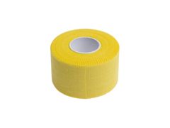 Kine-MAX Team Tape - Barevná neelastická tejpovací páska 3,8cm x 10m - Žlutá
