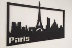 MAJA DESIGN Dřevěný obraz - PARIS - černý