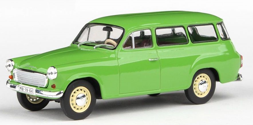 Levně Abrex Škoda 1202 (1964) 1:43 - Zelená aloe