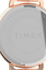 Timex Standard Demi 30 mm TW2U60700, růžovozlaté s ocelovým řemínkem 