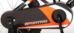 Volare Dětské kolo pro chlapce Sportivo Neon Orange Black 14 " - složený na 95%