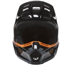 Fox Motokrosová helma V2 Merz Helmet, Ece Black/Gold vel. L