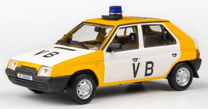 Levně Abrex Škoda Favorit 136L (1988) 1:43 - Veřejná Bezpečnost