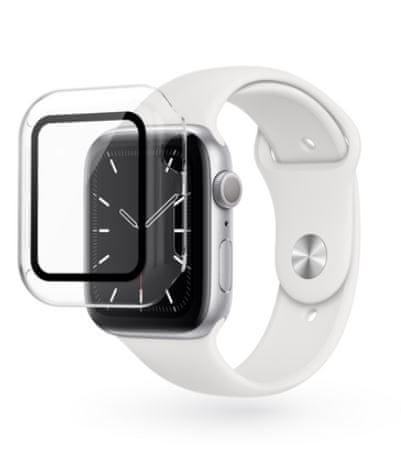 Levně EPICO Clear Glass Case For Apple Watch 4/5/6/SE (44 mm) 42210151000004
