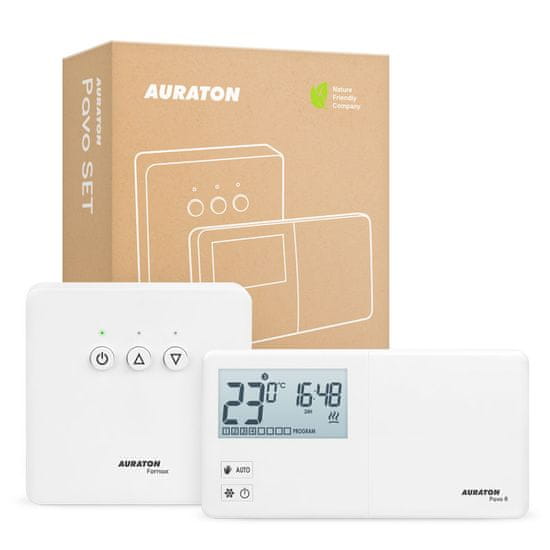 Auraton bezdrátový termostat Pavo SET (R30 RT)